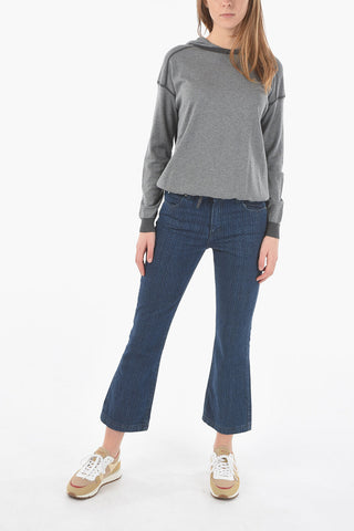 Hooded LUXURY Sweater with Perforated Details