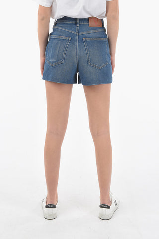 High Waisted Denim Shorts