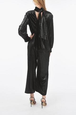 Jumpsuit KARIM a Tinta Unita in Lurex