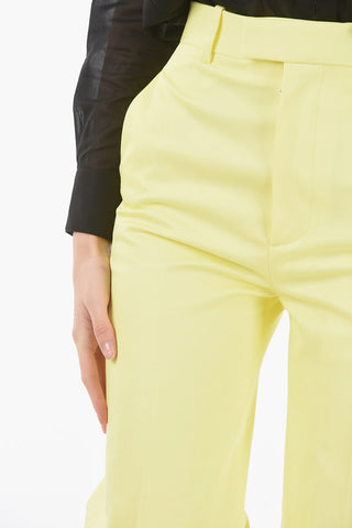 Cargo Cotton Trousers with Pleats