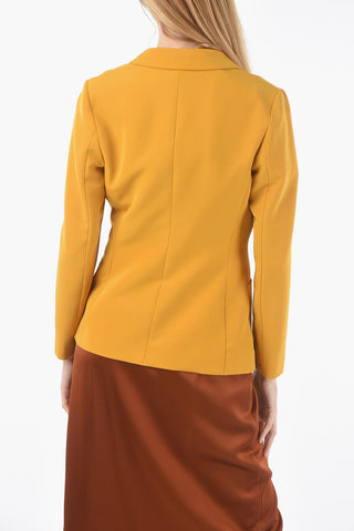 Teck Fabric Solid Color JILLIAN Blazer