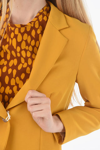 Teck Fabric Solid Color JILLIAN Blazer