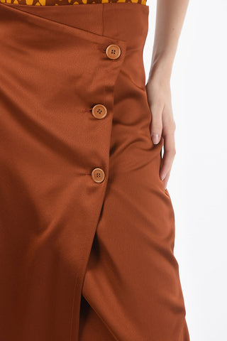 Solid Color GIPSY Wrap Skirt