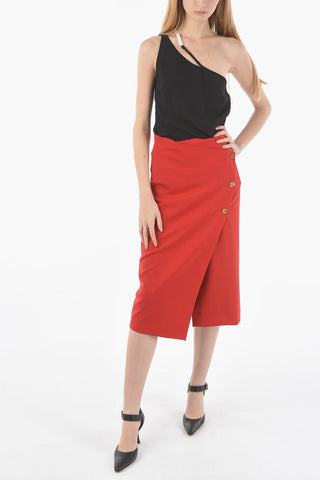 Solid Color GISPSY Wrap Skirt