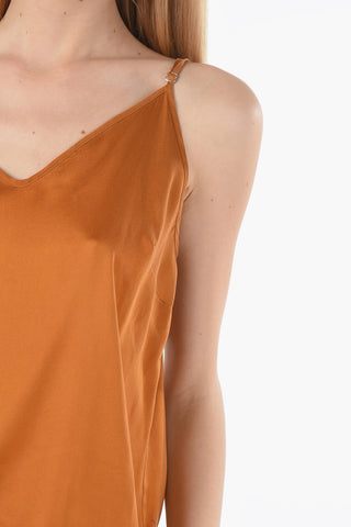 Solid Color Silk TONYA Top