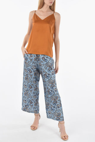 Solid Color Silk TONYA Top
