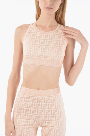 All over Logo Printed GRACE Top