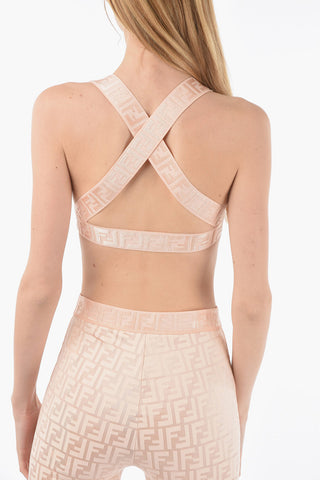 All over Logo Printed GRACE Top