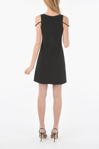 Sweetheart Neckline Sleeveless Sheath Dress with Lace Detail