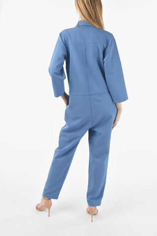 Tech Fabric KISS Utility-Style Jumpsuit 
