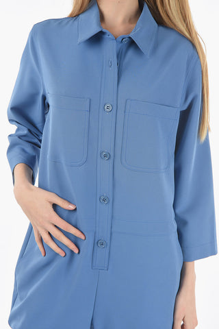 Tech Fabric KISS Utility-Style Jumpsuit 