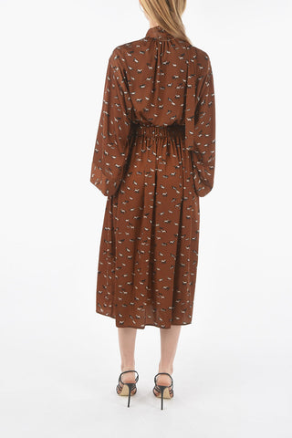 All Over Printed AMBRA Maxi Dress