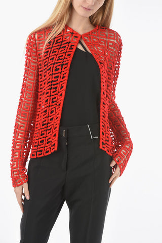 Guipure Viscose-blend 4G-monogram Jacket