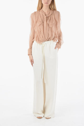 Silk Palazzo Pants