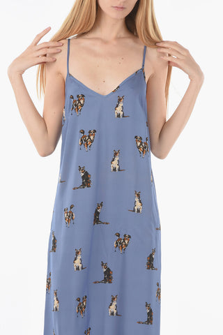 Printed ABBY Slip Dress