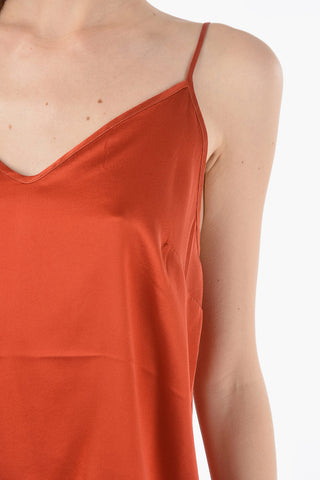 Solid Color Silk TONYA Top