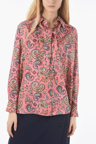 Paisley Patterned Silk BETTY Shirt