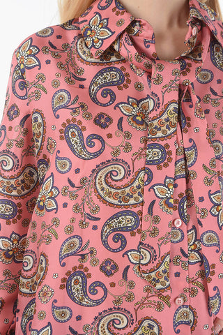 Paisley Patterned Silk BETTY Shirt