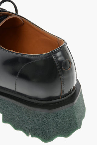 Leather SPONGE SOLE Derby Shoes