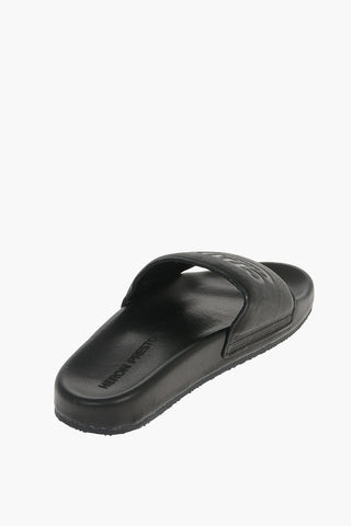 CTNMB Sliders in Pelle Goffrata
