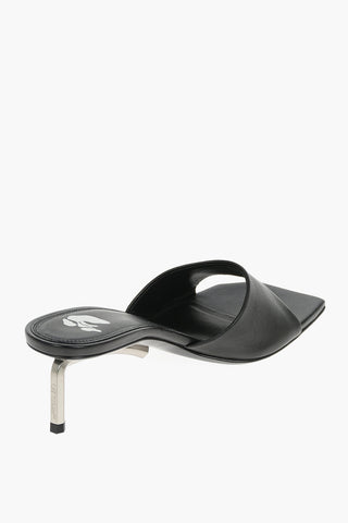 Mules SPONGE in Pelle 5cm
