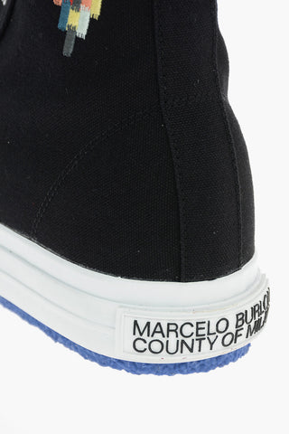 Sneakers Alte MULTICOLOR CROSS in Canvas