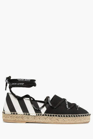 Canvas LACE-UP Espadrillas