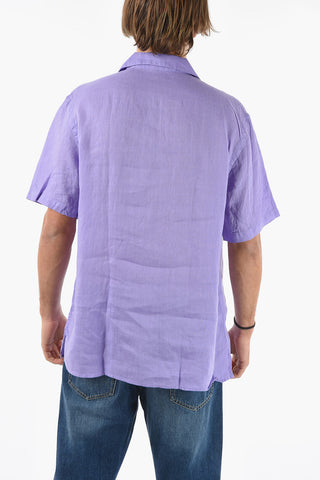 Camicia BAKER in Lino a Manica Corta