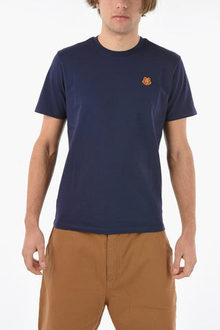 T-shirt girocollo con Toppa Logo TIGER CREST