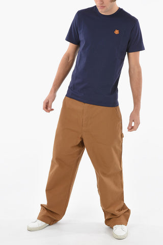 T-shirt girocollo con Toppa Logo TIGER CREST
