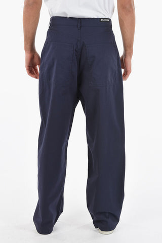 Loose Fit 5 Pockets Pants