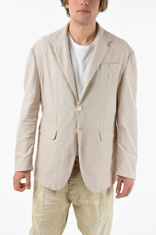 Unlined SUPER RELAX Blazer with Flap Pocket