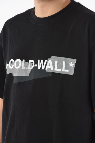 Cotton-jersey T-shirt with Lettering Logo Print