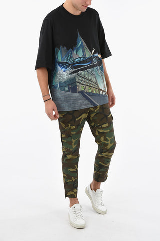 DC COMICS Oversized T-shirt with BATMAN Print