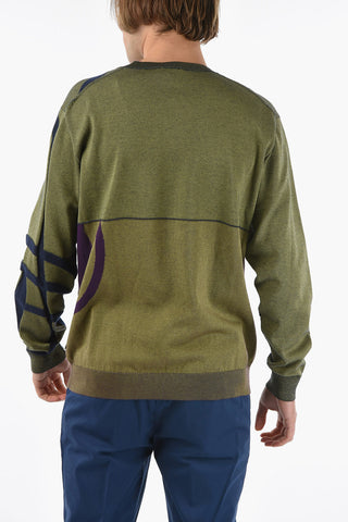 Cotton K-TIGER Crew-neck Sweater