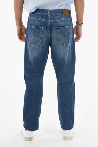 Regular Waist Leisure Fit Jeans 18cm