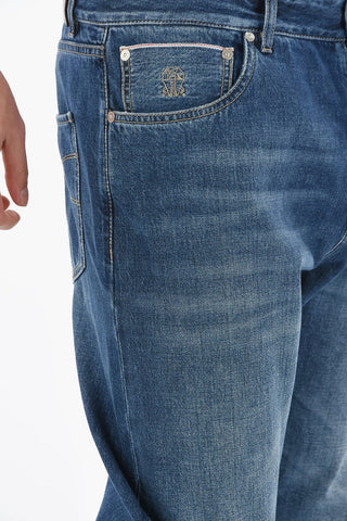 Regular Waist Leisure Fit Jeans 18cm