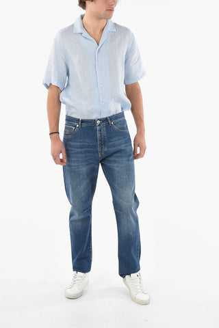 Regular Waist Leisure Fit Jeans 18cm