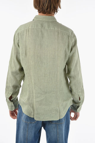 Front Embroidered Flax BOND Shirt