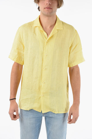 Camicia BAKER in Lino a Manica Corta