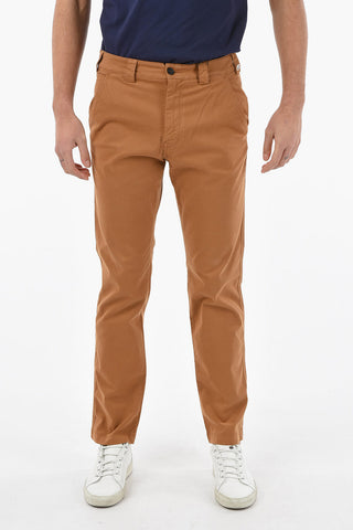 Slim-fit Chino Pants with TIGER CREST Logo Patch