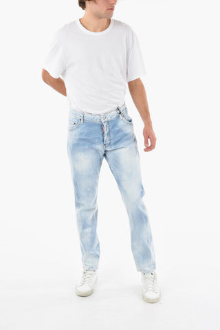 Jeans SEXY TWIST Distressed in Lavaggio Chiaro 17cm