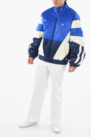 Padded UNISEX Tracksuit Bomber Jacket with Embroidered Logo