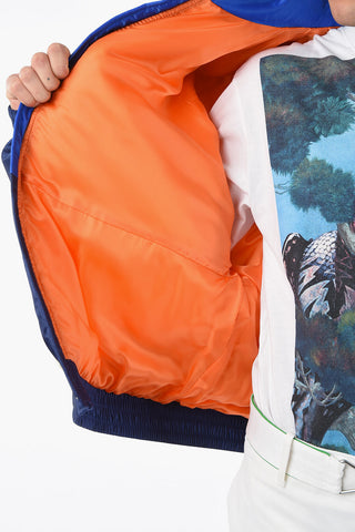 Padded UNISEX Tracksuit Bomber Jacket with Embroidered Logo