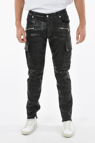 Slim Fit Biker Jeans