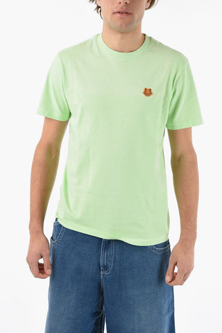 T-shirt girocollo con Toppa Logo TIGER CREST