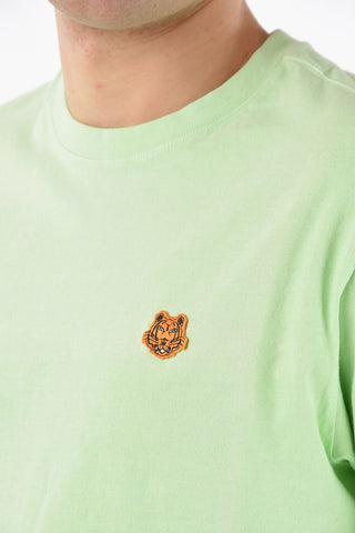 T-shirt girocollo con Toppa Logo TIGER CREST
