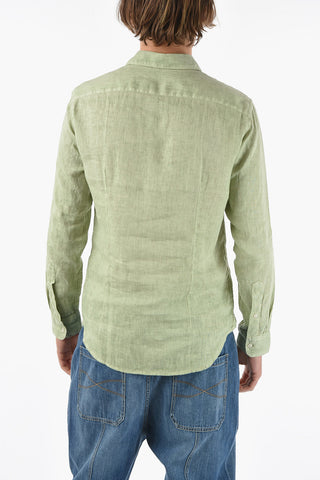 Front Embroidered Flax BOND Shirt