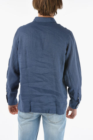 Camicia TYLER in Lino a Tinta Unita