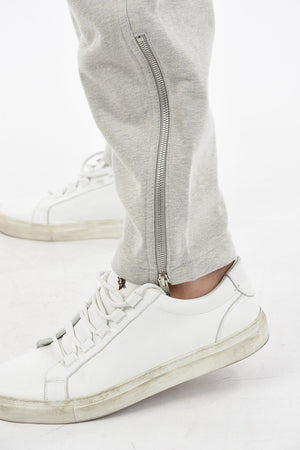 MM10 Brushed-cotton Joggers with Ankle Zips